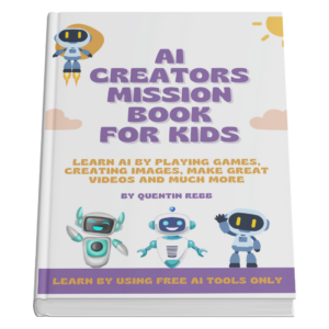 AI Creators Mission Book For Kids E-Book (Printable pdf)